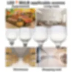 Thumbnail: 1-5pcs 50W 5000lm Super Bright LED Bulb AC 110V 220V E27 LED Lamp Lampada LED