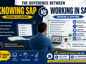 The Difference Between Knowing SAP and Working in SAP