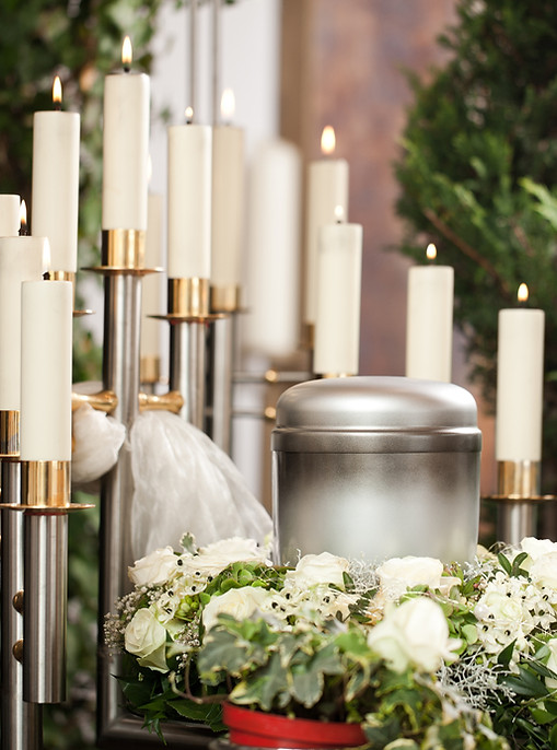 Flowers Candles Funeral