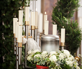 Flowers Candles Funeral