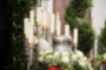 Flowers Candles Funeral