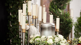 Flowers Candles Funeral