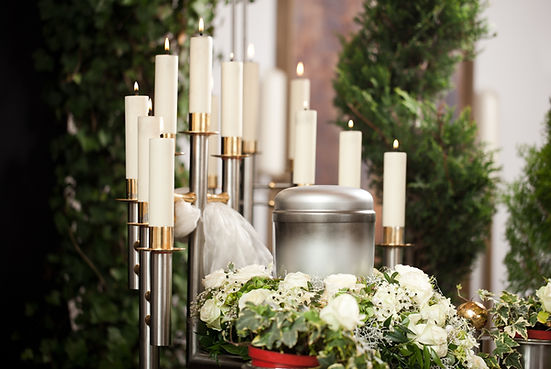Flowers Candles Funeral