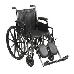 McKesson WheelChair Steel 16-20"W and 20" D Swing Away Foot Rest