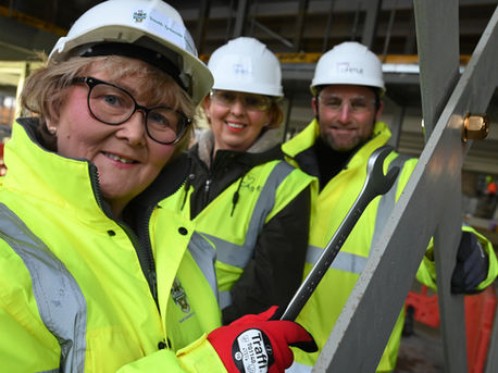 Golden Bolt Marks Major Milestone in £95m Build