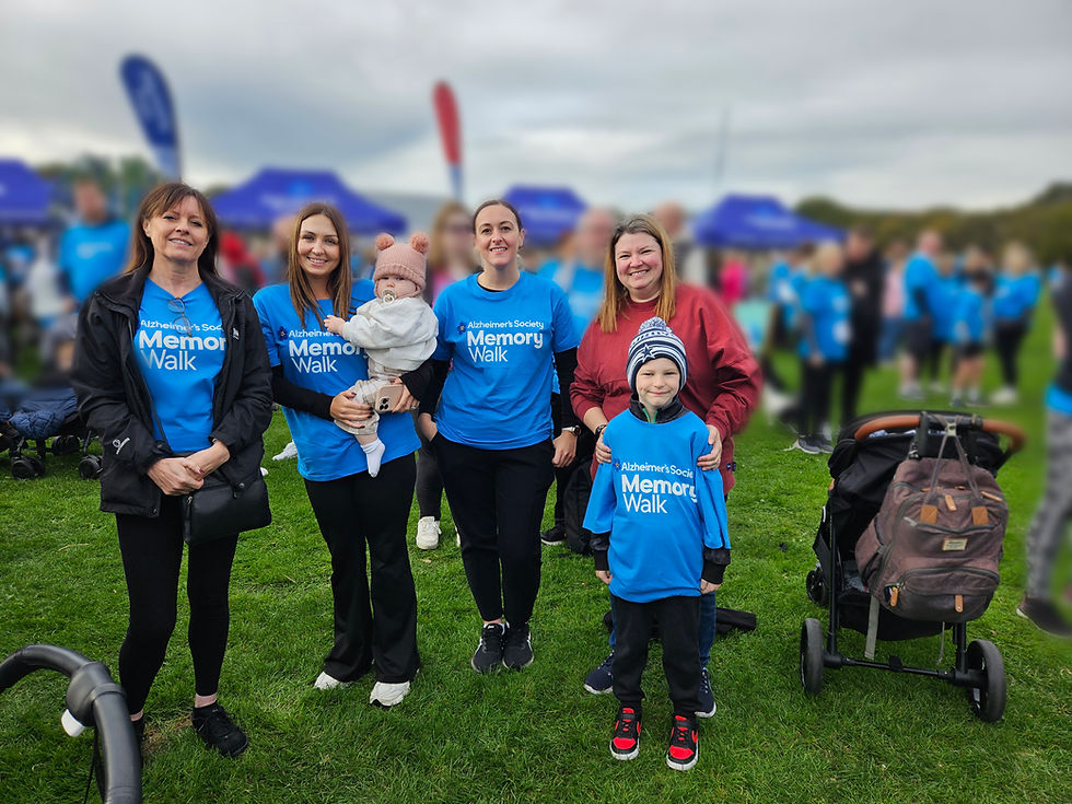 Striding out for a good cause