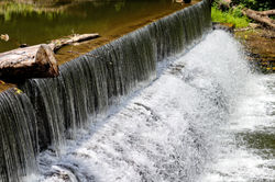 River at Castle & Key Brewery