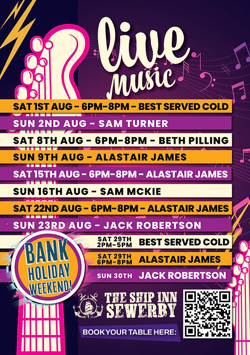 AUG Live Music Poster SUMMER 2026 A2 Poster CMYK outlined inc bleed.jpg
