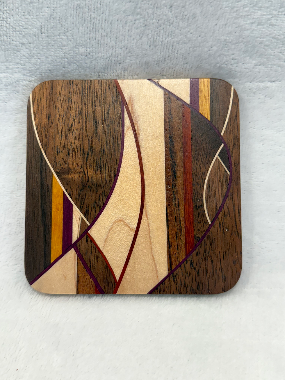 Thumbnail: Hardwood Coasters - set of 4