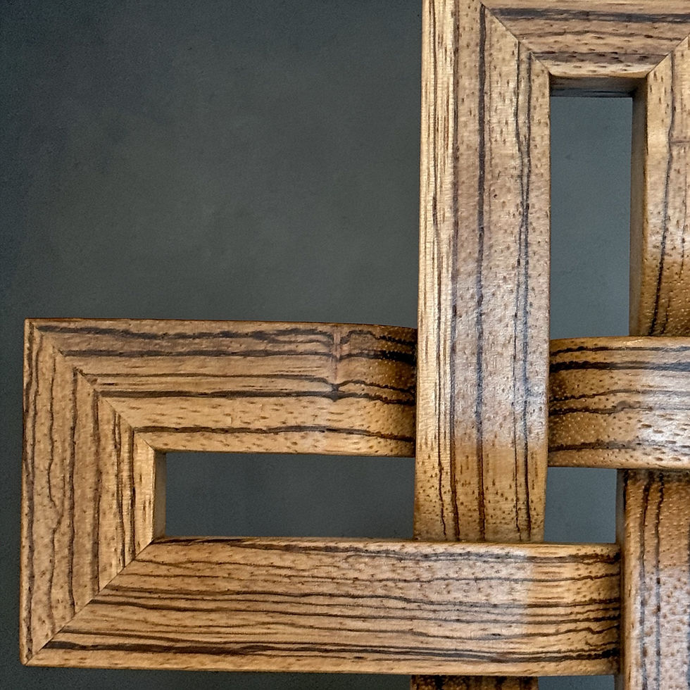 Thumbnail: Woven wooden cross