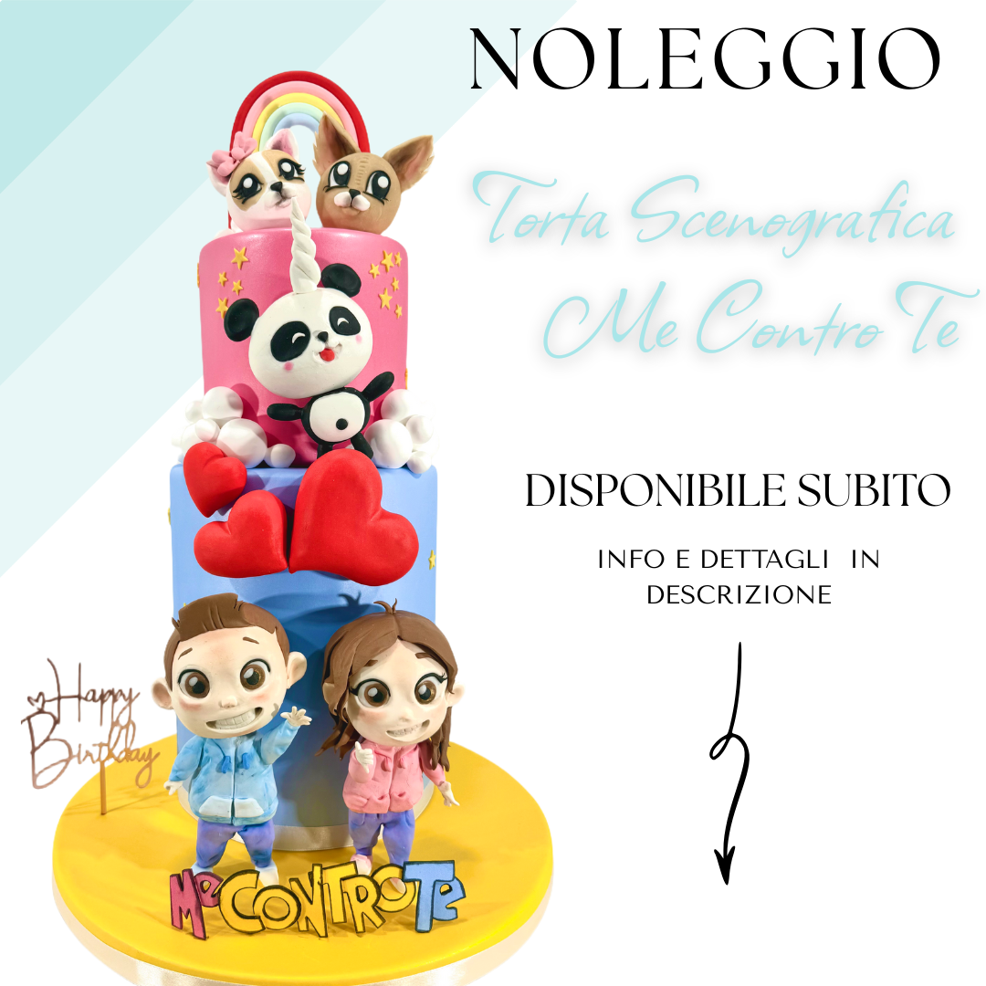 ME CONTRO TE _Noleggio Torta Scenografica