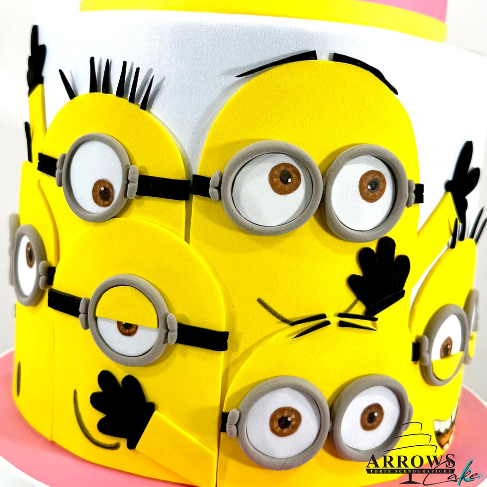 Miniatura: MINIONS_Torta Scenografica 