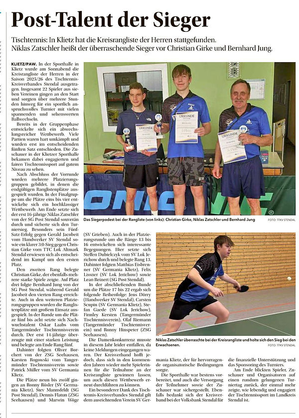 Quelle: Volksstimme - 13.3.2026