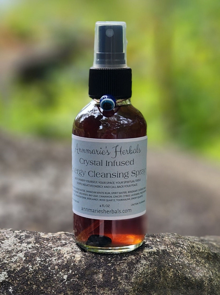 Crystal Infused Energy Cleansing Spray