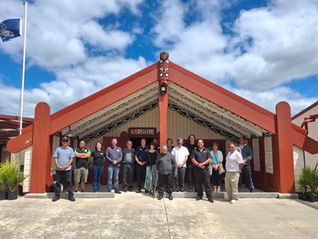 Group at marae