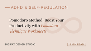 Pomodoro Method: Boost Your Productivity with Pomodoro Technique Worksheets