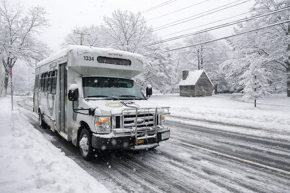 BRTA cancela todos los servicios de autobús en los Berkshires ante la tormenta invernal