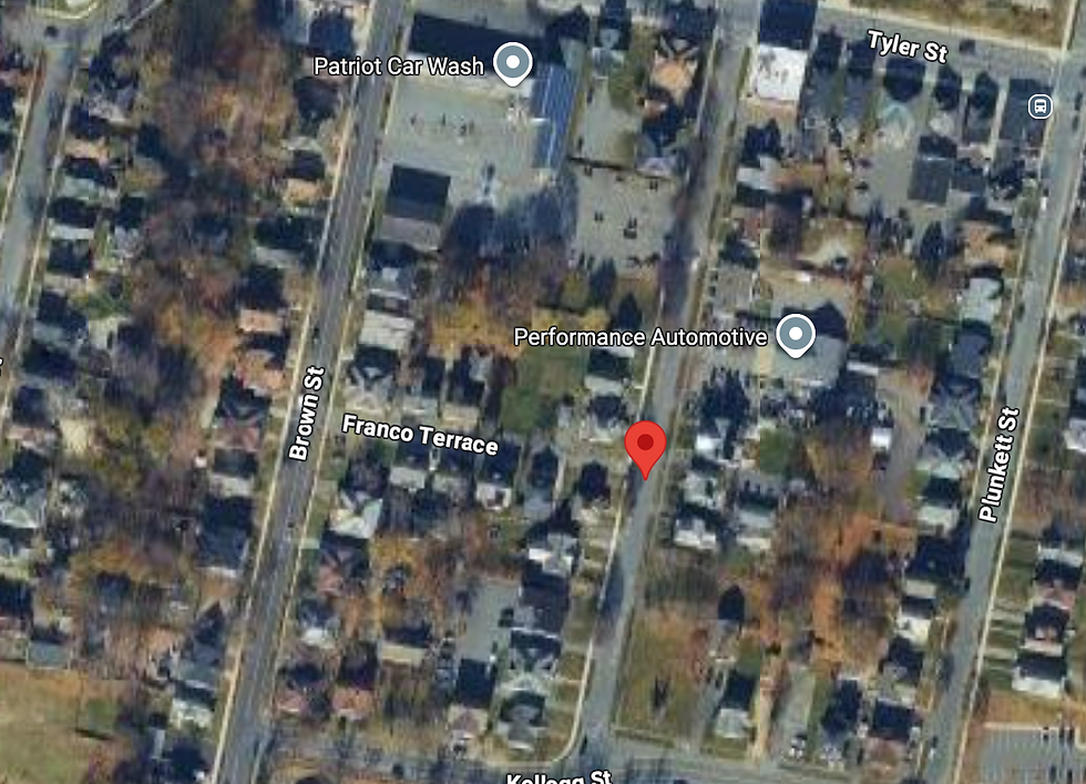 Lugar del siniestro en Franco Terrace