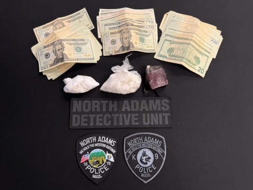 Tres hombres de Pittsfield arrestados en North Adams; policía incauta cocaína, heroína y casi $2,000