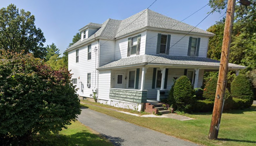 Casa de la familia Pellizari en lo que ahora es Reuter Avenue