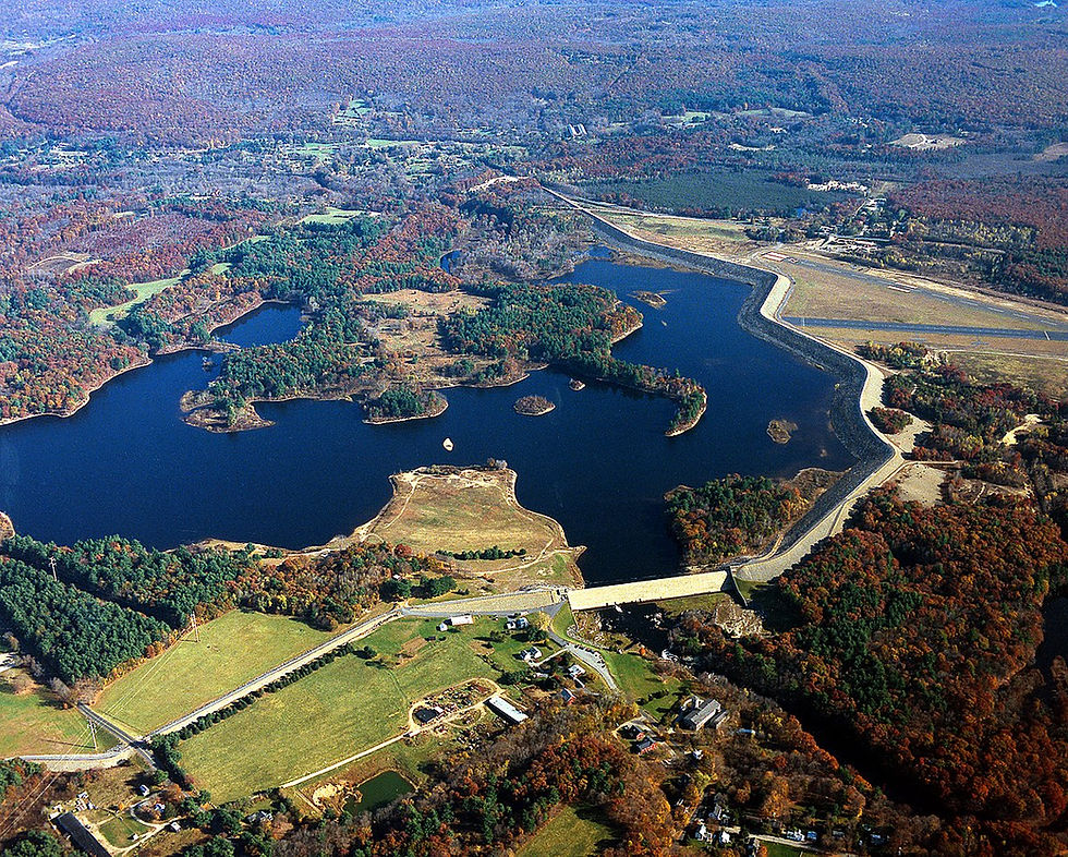 Lago Mansfield en Great Barrington