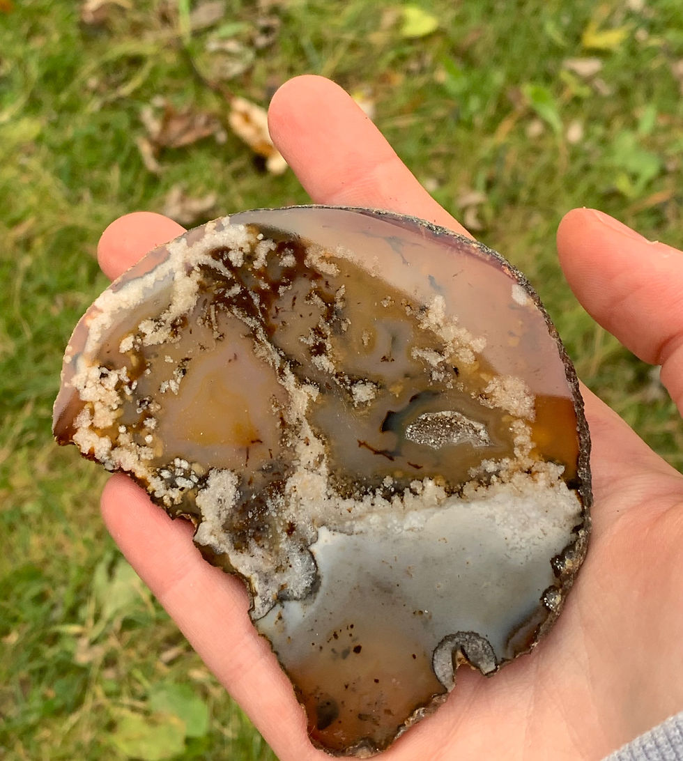 Thumbnail: Vintage Aquatic Carnelian Slice