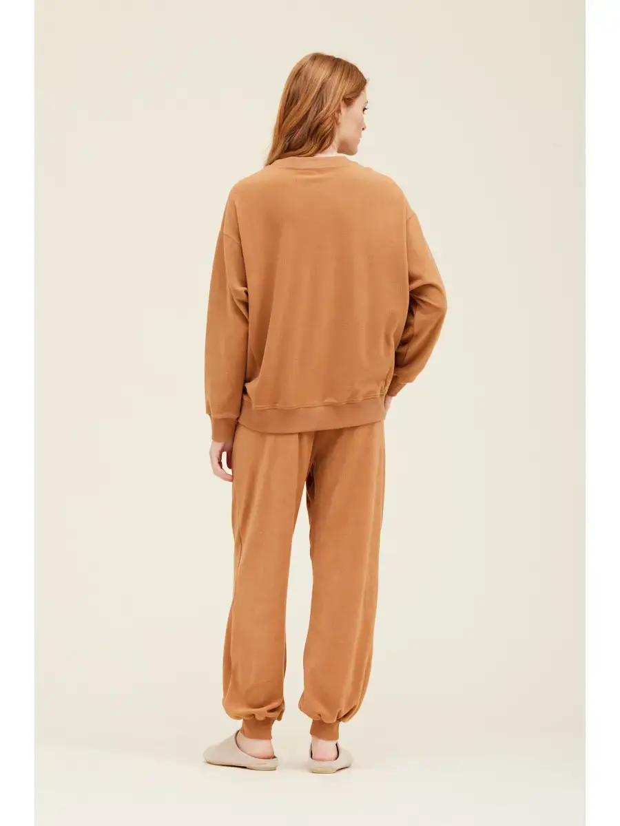 Thumbnail: Caramel Monochrome Jogger Set