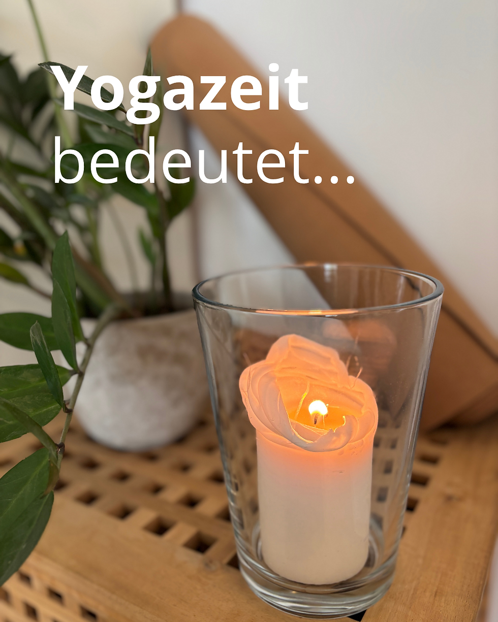 Yogazeit: Wie Yoga dich dabei unterstützt, wieder bei dir anzukommen