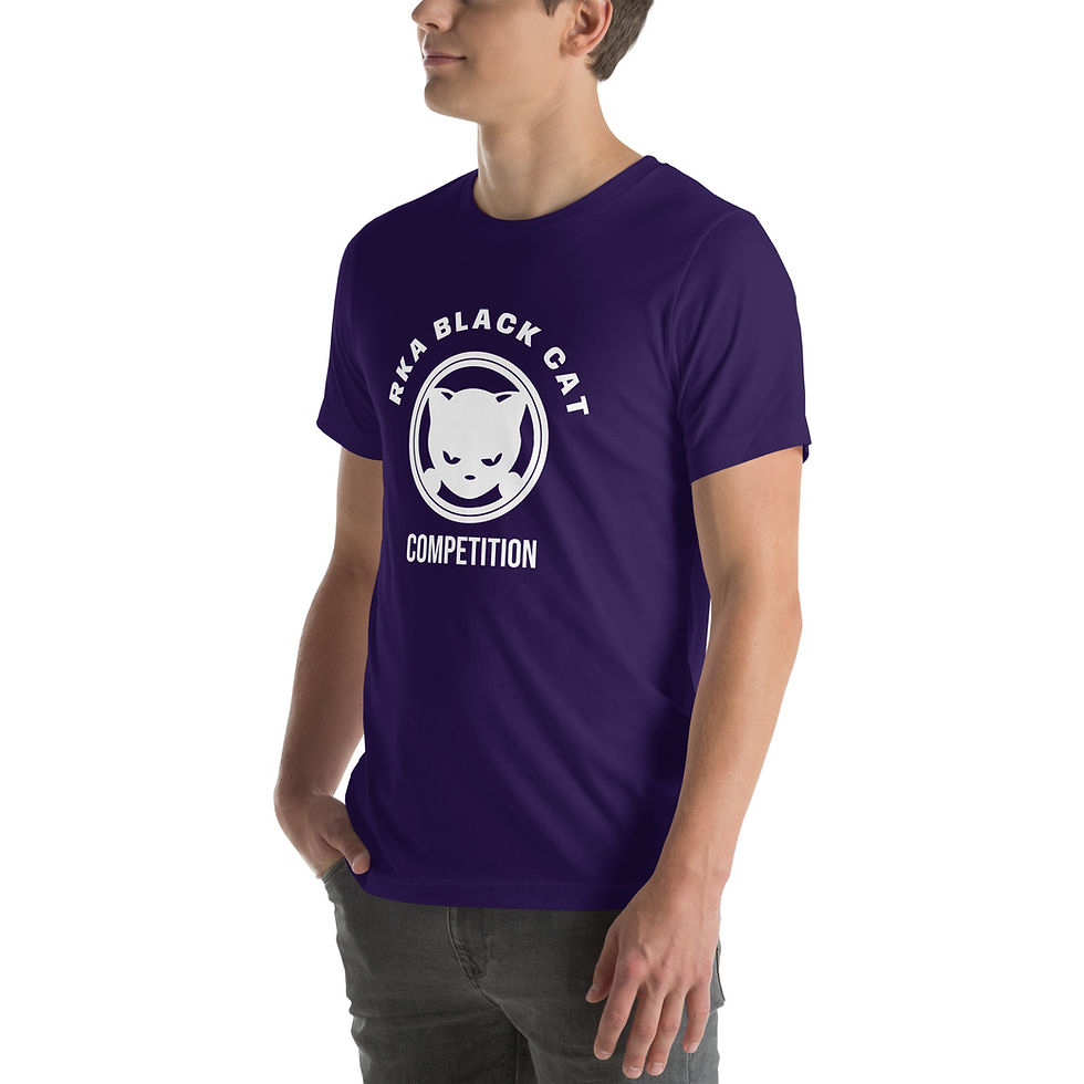 Thumbnail: RKA Black Cat Karate Competition Shirt – Unisex