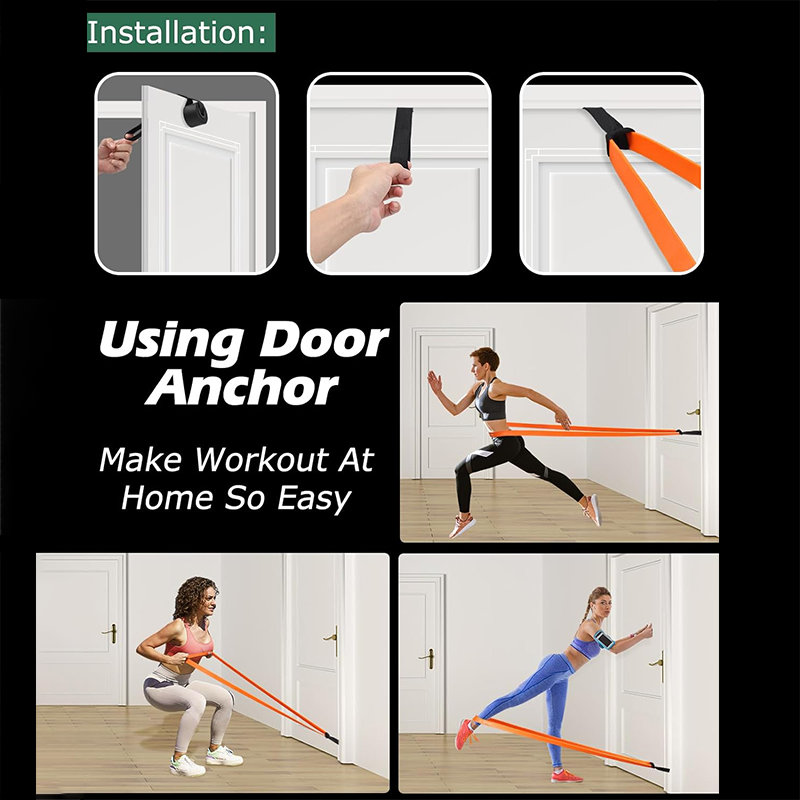 Thumbnail: Heavy Duty Resistance Band for Strength Training Yoga and Pull Up Assistance