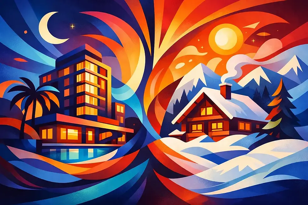 Séjour hôtel ou chalet: quoi choisir?