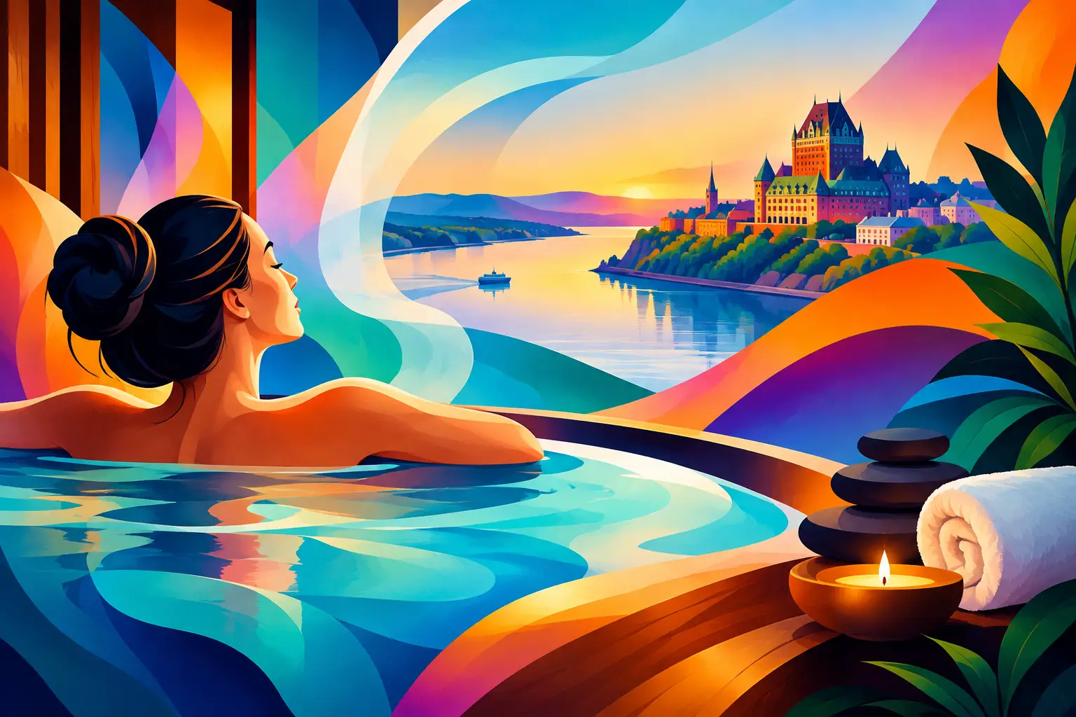 7 destinations spa près de Québec pour décrocher