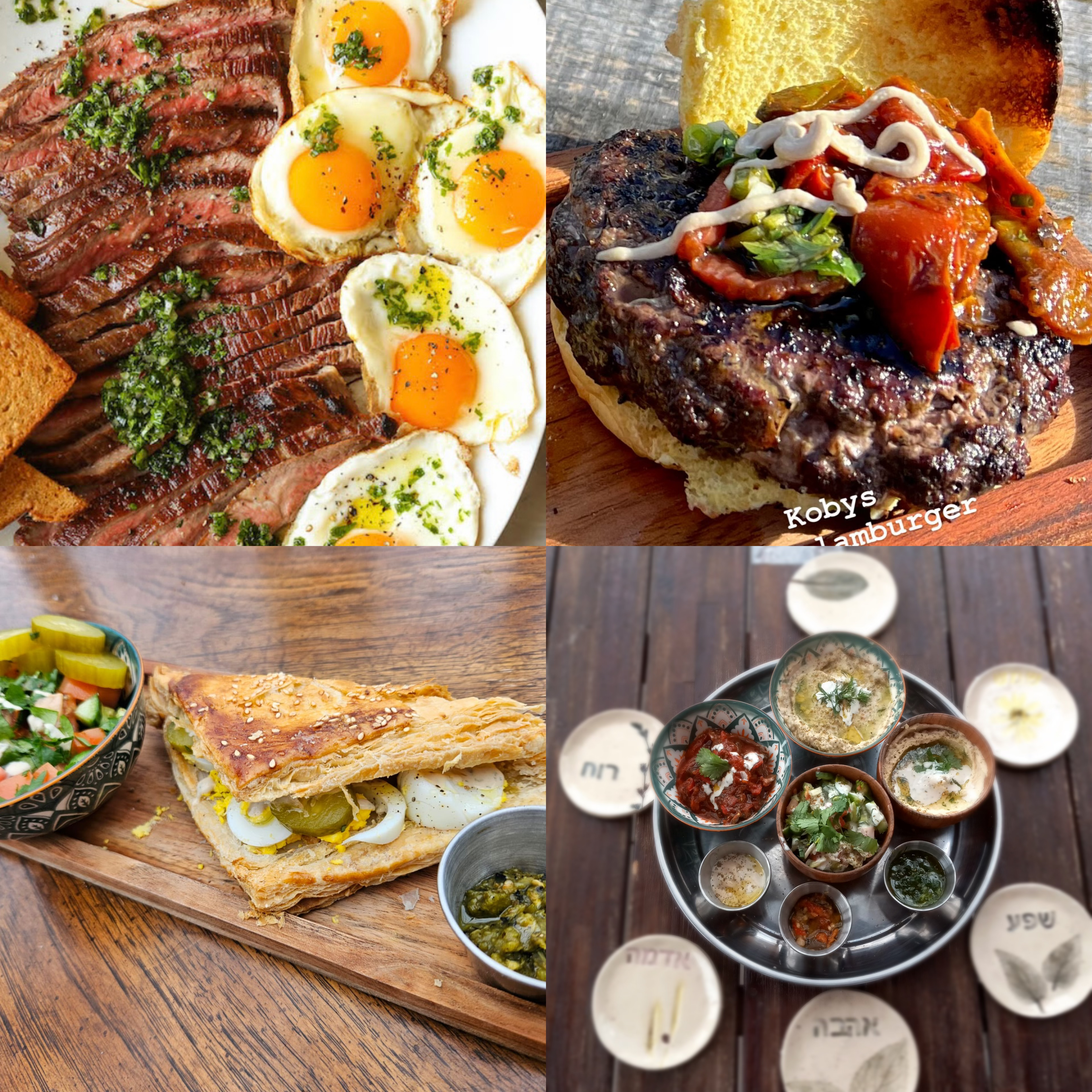 Arranged Food and Objects