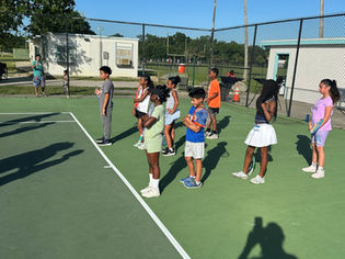 Youth tennis at Derbyshire Park