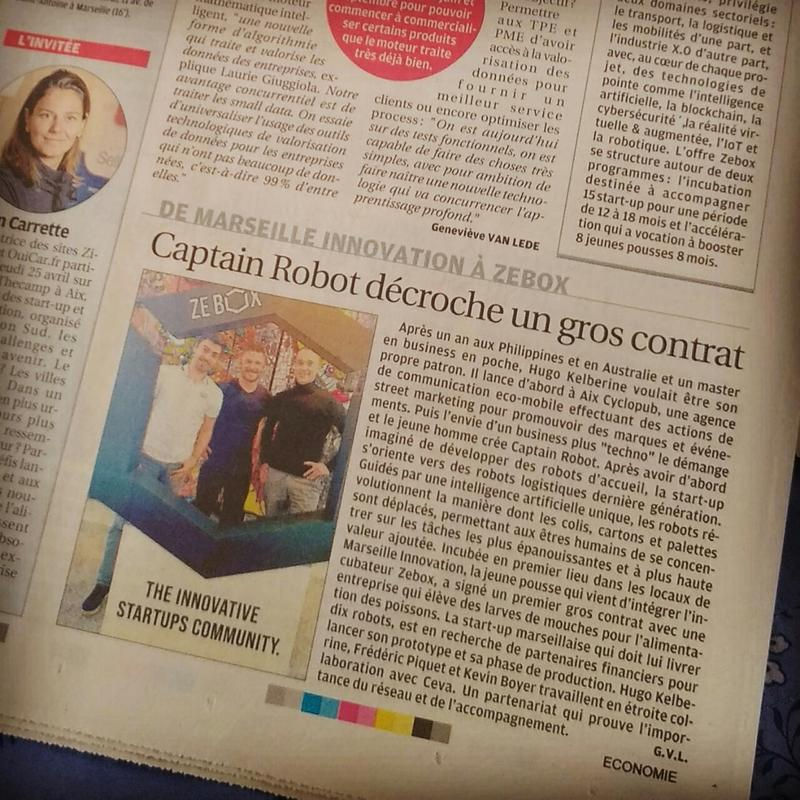 Hugo Kelberine | Entrepreneur | Captain Robot | Article | Croissance | Investisseurs
