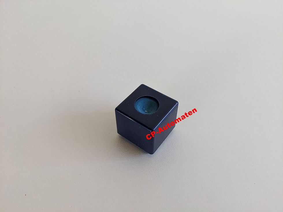 Miniaturbild: Billard Kreidehalter, Billard Kreidewürfel, Billard-Kreide Blau, cp-automaten, C+P , Automaten, CP, , Billard-Kreide Grün,