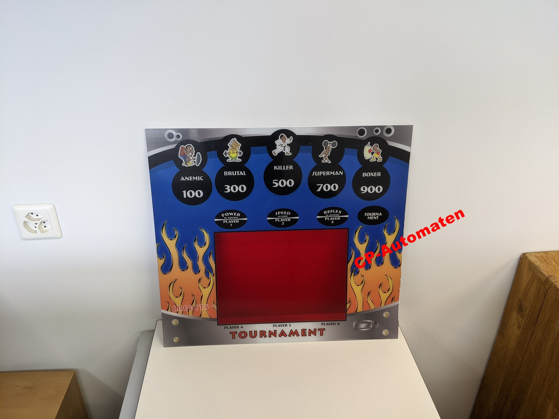 Plexi Scheibe zu Kalkomat Boxer Glove, cp-automaten, C+P, Automaten, CP, C+P Automatenhandel