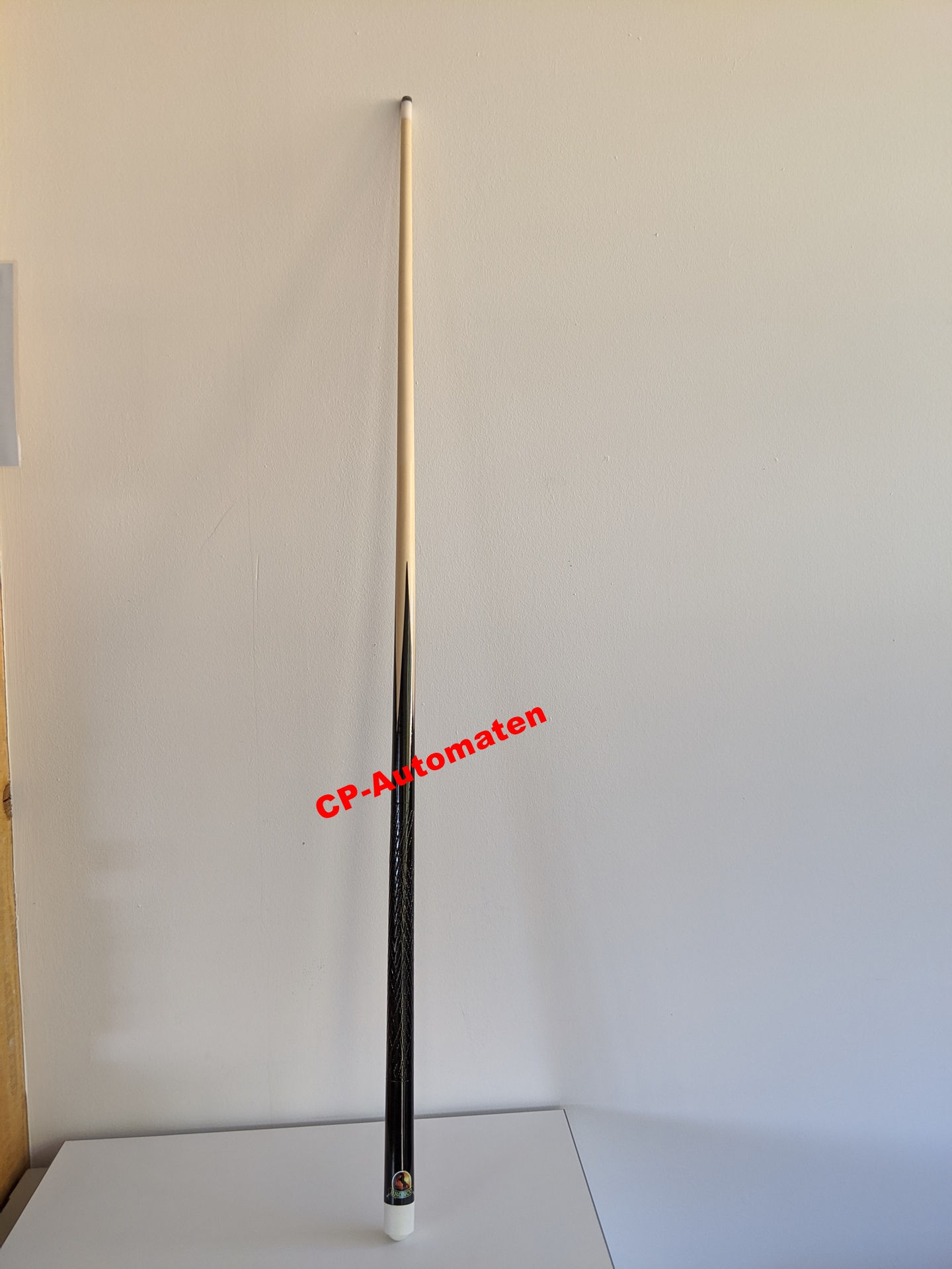 Billard Queue 1-tlg - 122 cm, Queue-Ständer Eight Ball, cp-automaten, C+P, Automaten, CP, Billard, Schraubleder M8,