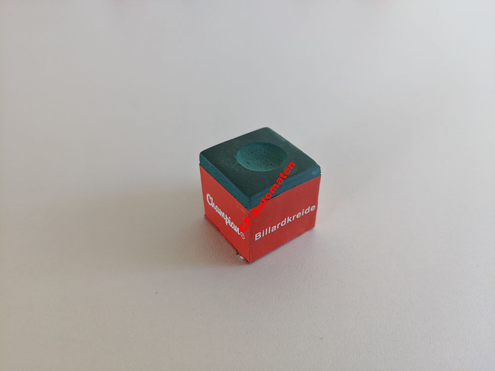 Miniaturbild: Billard-Kreide Blau, cp-automaten, C+P , Automaten, CP, Billard, Billard-Kreide Grün, Gummipuffer, Triangel, Queue Ball.
