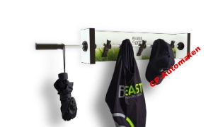 Miniaturbild: Ullrich Wandgarderobe, Ullrich Turniergriff 10-kant geschraubt, ,cp-automaten, C+P, CP, Töggeli, Kicker, Fussballtisch,