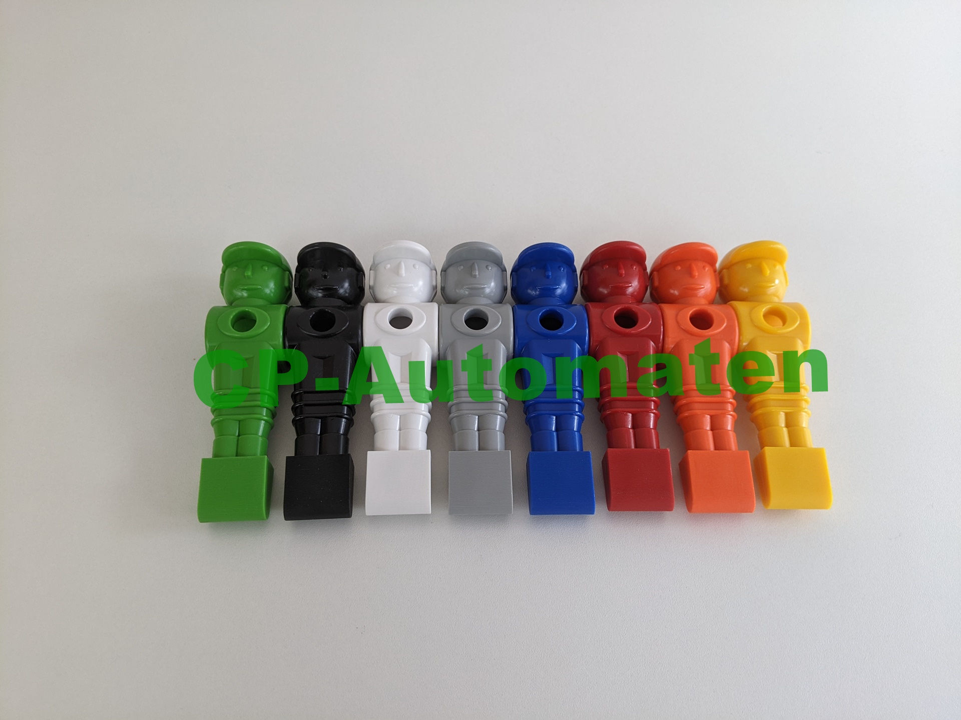 Leonhart Kickerfiguren mit Gewicht,(leo.player KL LEO) Turniertisch,, cp-automaten, Töggelikasten, Tischfussball, Baby-Foot.
