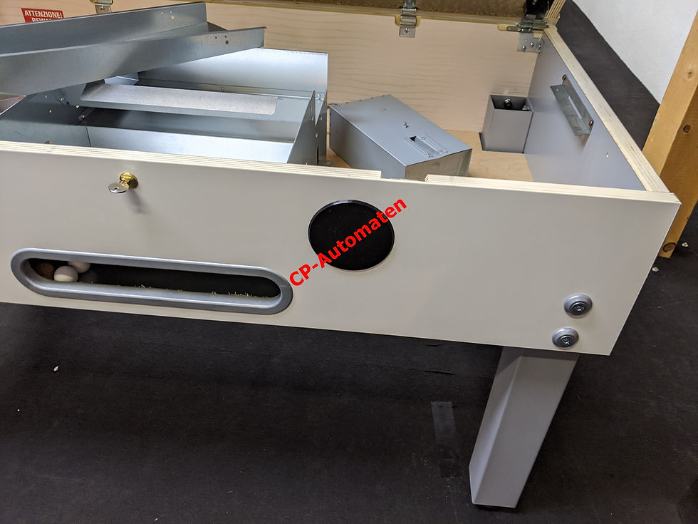 Miniaturbild: Garlando, cp-automaten, Münzprüferblende, Blindplatte, C+P, Automaten, CP, Töggelikasten, Fussballkasten, Baby-Foot