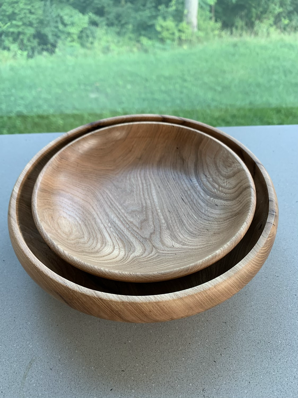 Thumbnail: Nesting set of Oak bowls