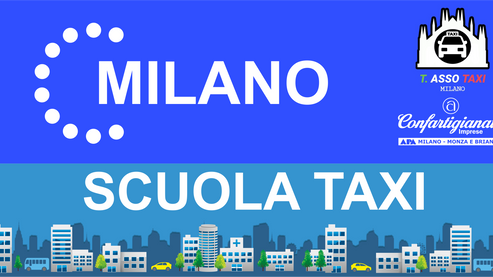 Apre a Milano la scuola taxi di Confartigianato