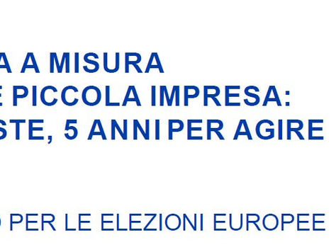 Le 10 proposte delle imprese per i candidati alle elezioni europee