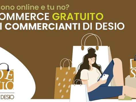 Distretto Urbano del Commercio di Desio - piattaforma di e-commerce