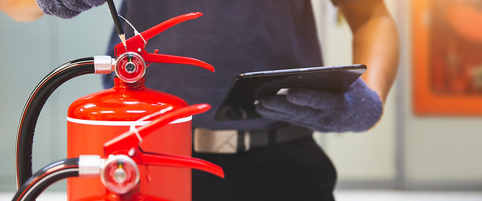 fire-extinguisher-has-hand-engineer-inspection-checking-pressure-gauges-prepare-fire-equip