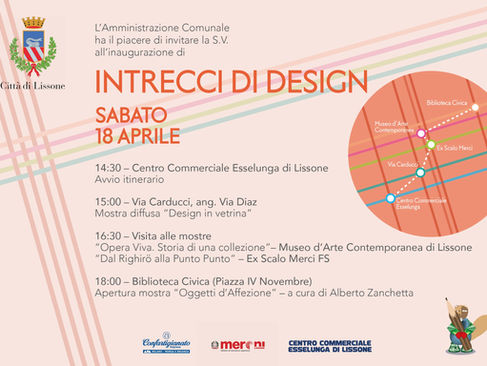 Intrecci di Design: a Lissone un percorso diffuso tra cultura, artigianato e città