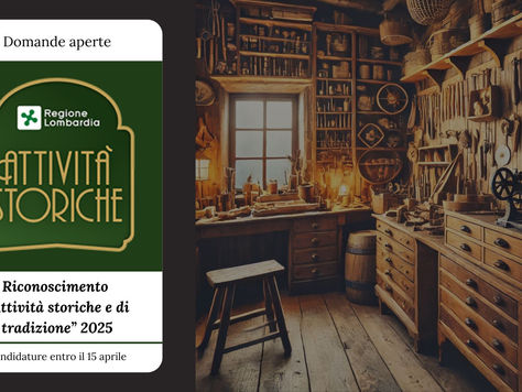 Attività storiche in Lombardia: aperte le candidature per il riconoscimento regionale