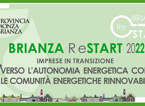 INNOVAZIONE - BRINZAReSTART progetto: Imprese in transizione verso l'autonomia energetica